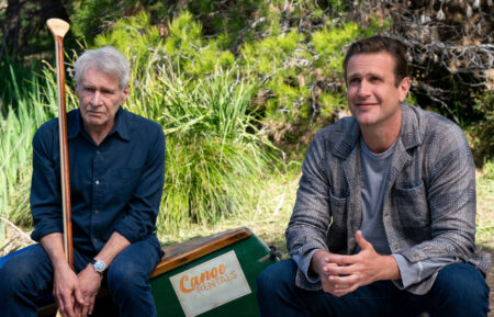 Harrison Ford as Paul and Jason Segel as Jimmy in 'Shrinking' Season 2