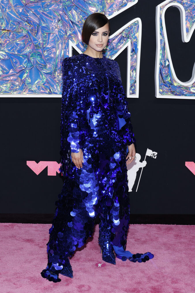 Sofia Carson attends the 2023 MTV Video Music Awards at Prudential Center on September 12, 2023 in Newark, New Jersey.