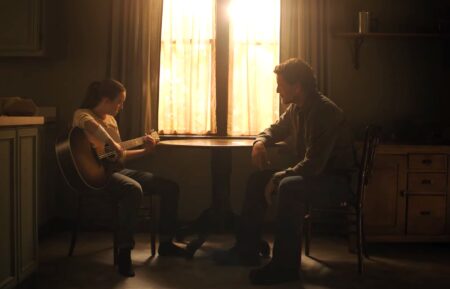 Bella Ramsey and Pedro Pascal as Ellie and Joel in 'The Last of Us' Season 2