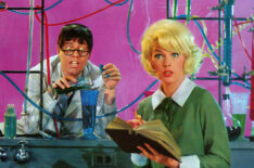 Jerry Lewis and Stella Stevens in 'The Nutty Professor' (1963)