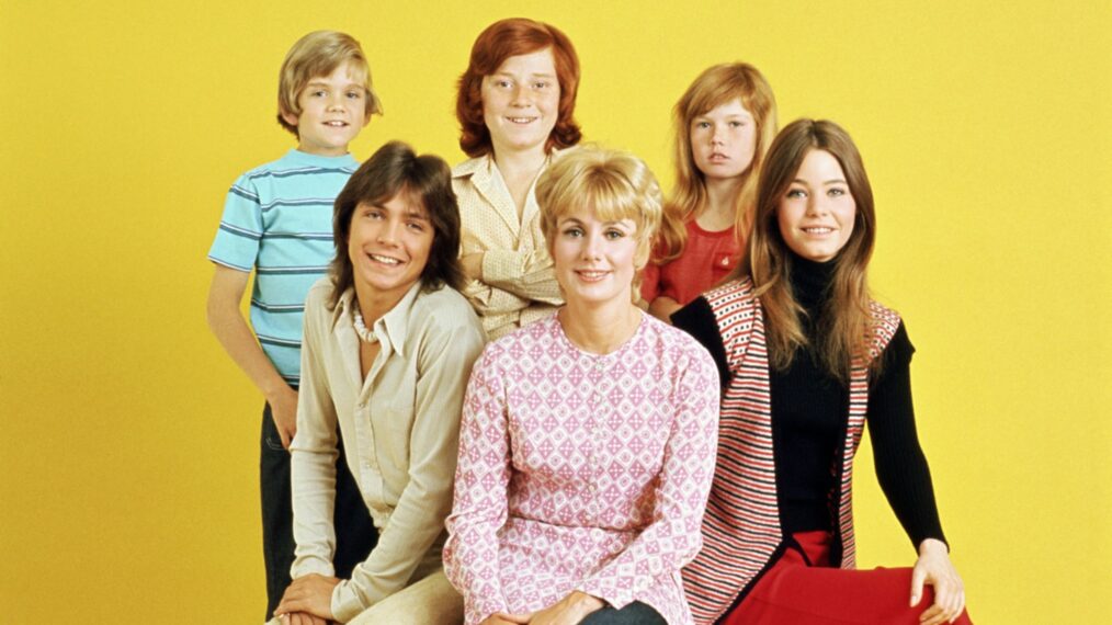 Brian Forster, Danny Bonaduce, Suzanne Crough, Susan Dey, Shirley Jones, and David Cassidy from 'The Partridge Family'