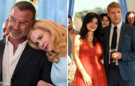 Nicole Kidman and Liev Schrieber, Eve Hewson and Billy Howle in 'The Perfect Couple'