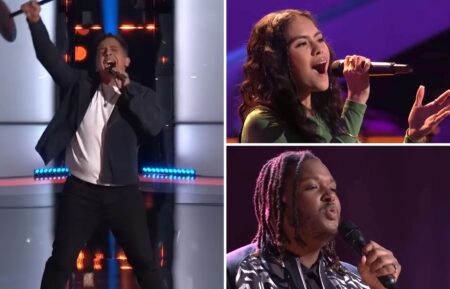 Omar Jose Cardona, Kaylee Shimizu, and Caleb Sasser on 'The Voice'