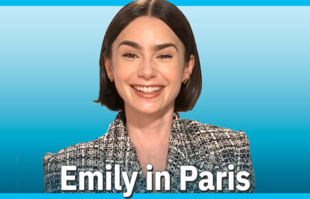 Lily Collins discussing 'Emily in Paris' Season 4