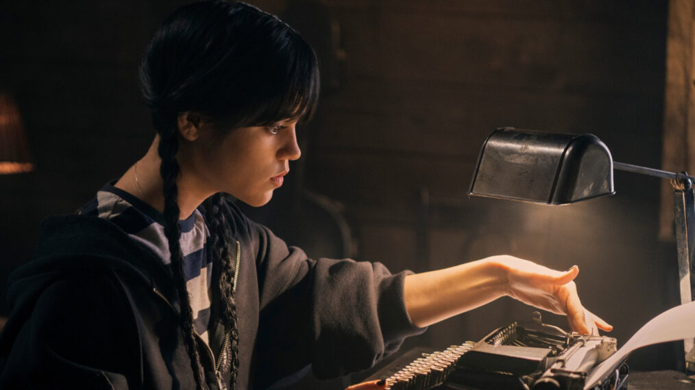 Jenna Ortega as Wednesday Addams in 'Wednesday'