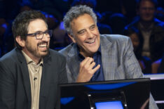 Ray Romano and Brad Garrett play 'Who Wants to Be a Millionaire'