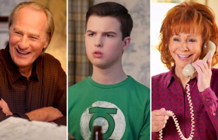 Craig T. Nelson, Iain Armitage, and Reba McEntire from 'Young Sheldon'