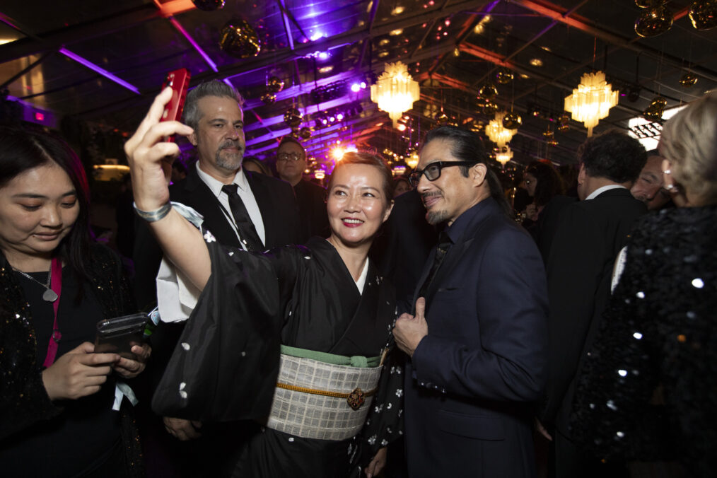 'Shōgun's Yoriko Douguchi and Hiroyuki Sanada at Disney's 2024 Emmys afterparty