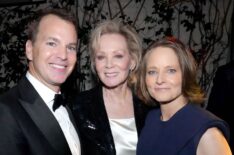 Casey Bloys, Jean Smart, and Jodie Foster at HBO & Max's 2024 Emmys afterparty