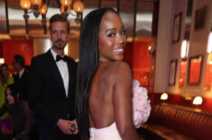 Aja Naomi King attends the Apple TV+ Emmy Awards 2024 post ceremony reception at Mother Wolf