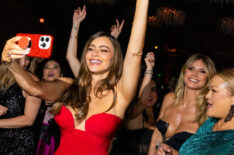 Sofía Vergara and Heidi Klum attend Netflix's Primetime Emmy afterparty at Hilex on September 15, 2024 in Los Angeles