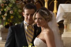 Will Estes and Vanessa Ray in Blue Bloods