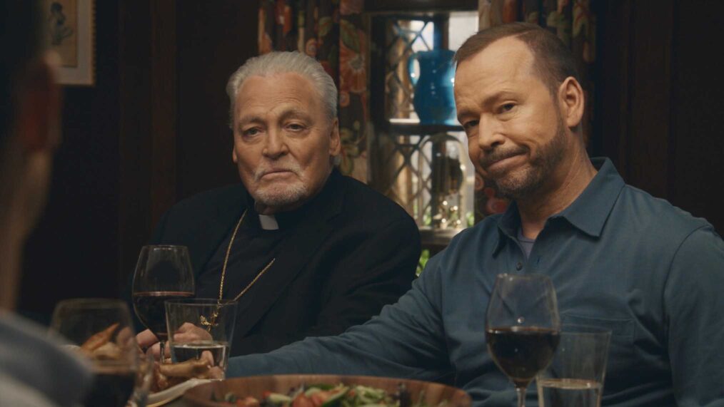 Stacy Keach, Donnie Wahlberg in Blue Bloods