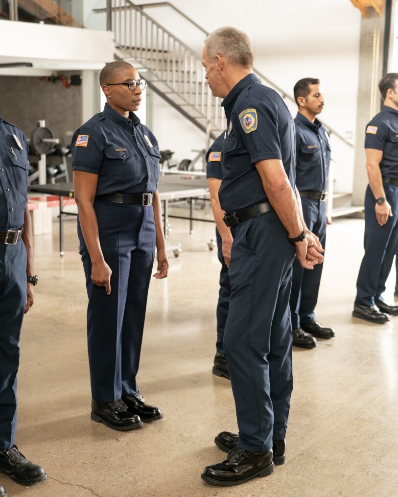 Aisha Hinds as Hen, Brian Thompson as Gerrard — '9-1-1' Season 8 Premiere 