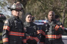 Rob Lowe as Owen, Natacha Karam as Marjan, and Brian Michael Smith as Paul — '9-1-1: Lone Star' Season 5 Premiere 'Both Sides, Now'