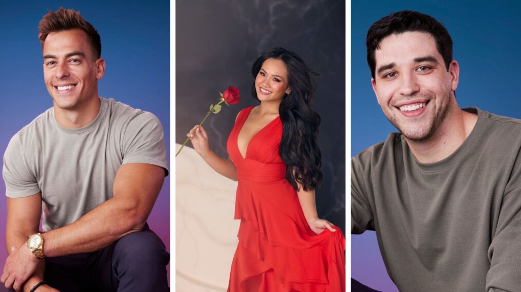 Aaron Erb, Jenn Tran, and Devin Strader on 'The Bachelorette'