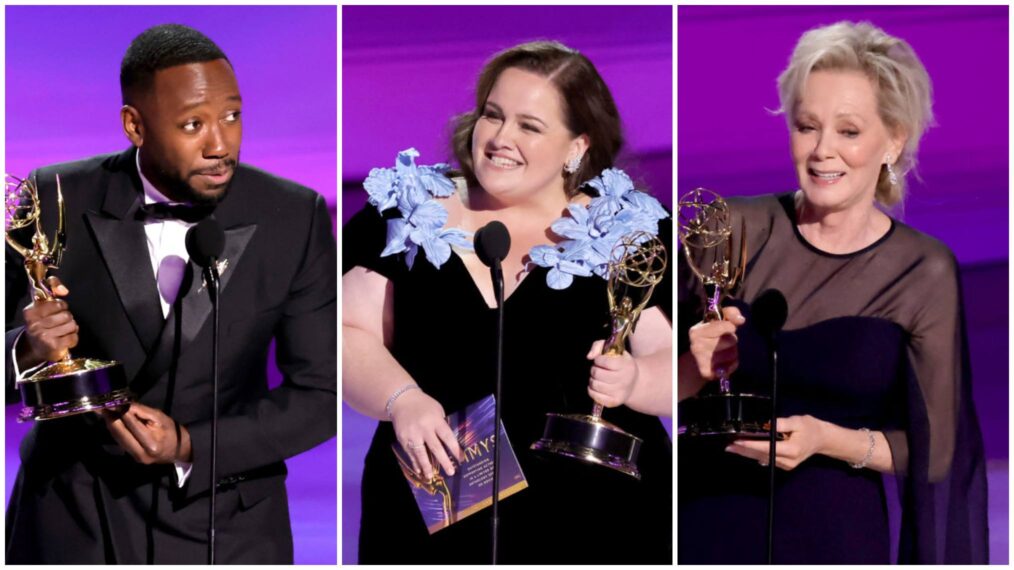 Lamorne Norris, Jessica Gunning, and Jean Smart