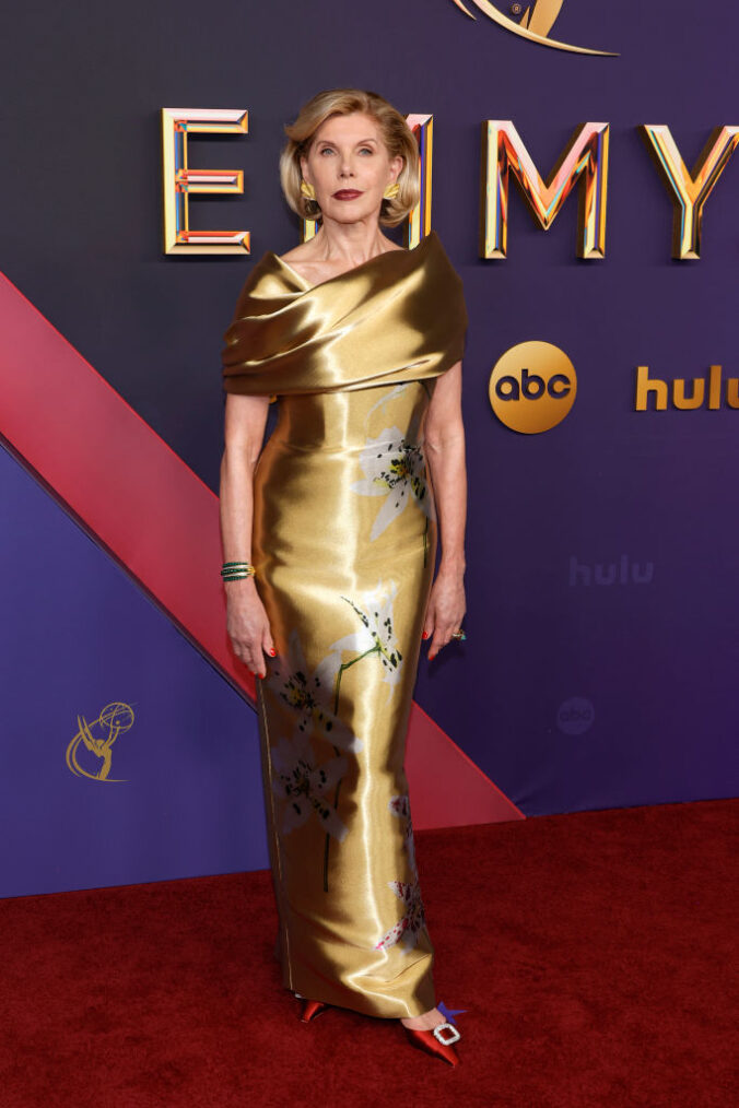 LOS ANGELES, CALIFORNIA - SEPTEMBER 15: Christine Baranski attends the 76th Primetime Emmy Awards at Peacock Theater on September 15, 2024 in Los Angeles, California. (Photo by Frazer Harrison/Getty Images)