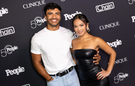 Jonathon Johnson and Jenn Tran attend the People + Chain Celebrate People Magazine's 50th Anniversary event at Chain House on September 13, 2024 in Los Angeles, California.