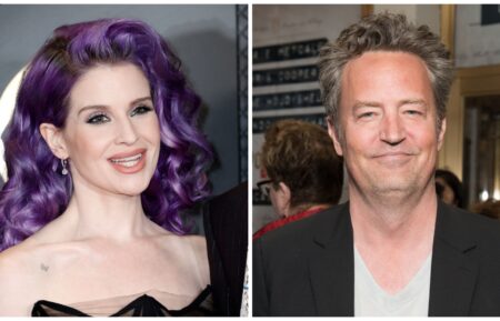 Kelly Clarkson and Matthew Perry