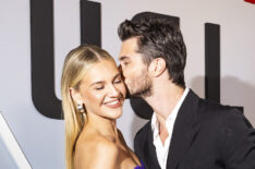 Kelsea Ballerini and Chase Stokes attend the Los Angeles special screening of Netflix's 'Uglies' at Netflix Tudum Theater on September 12, 2024 in Los Angeles, California.