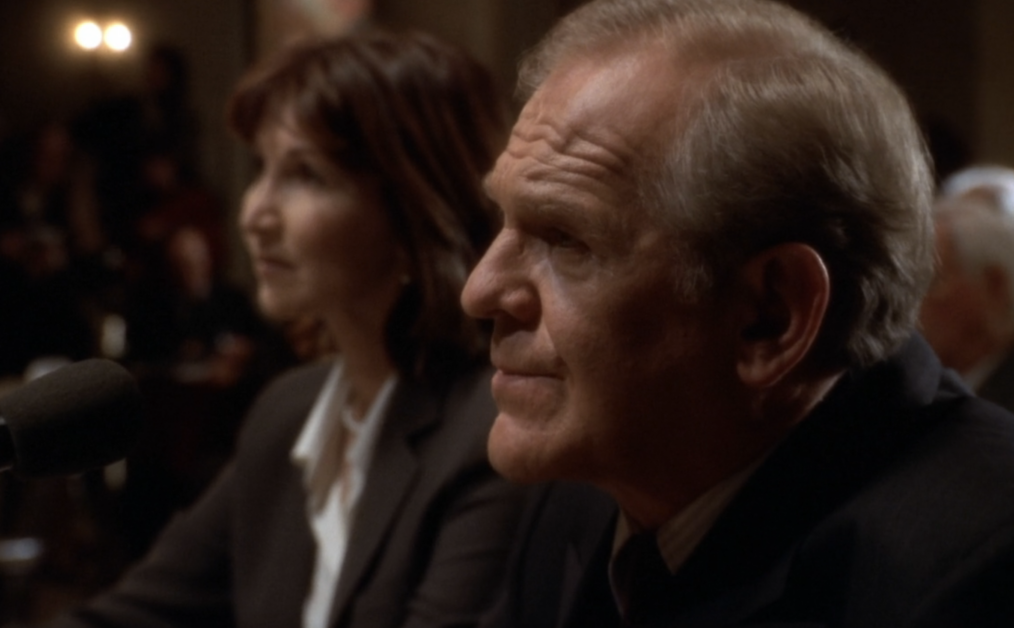 John Spencer and Joanna Gleason as Leo and Jordan on 'The West Wing'