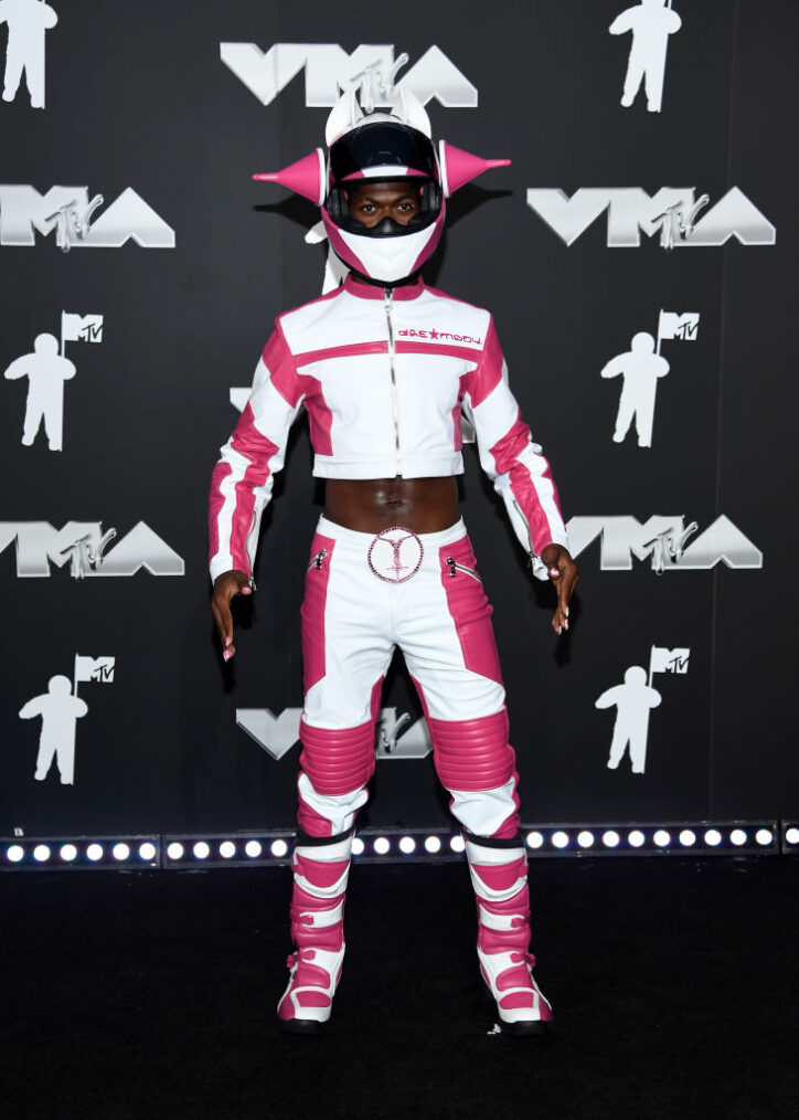 Lil Nas X attends the 2024 MTV Video Music Awards at UBS Arena on September 11, 2024 in Elmont, New York.