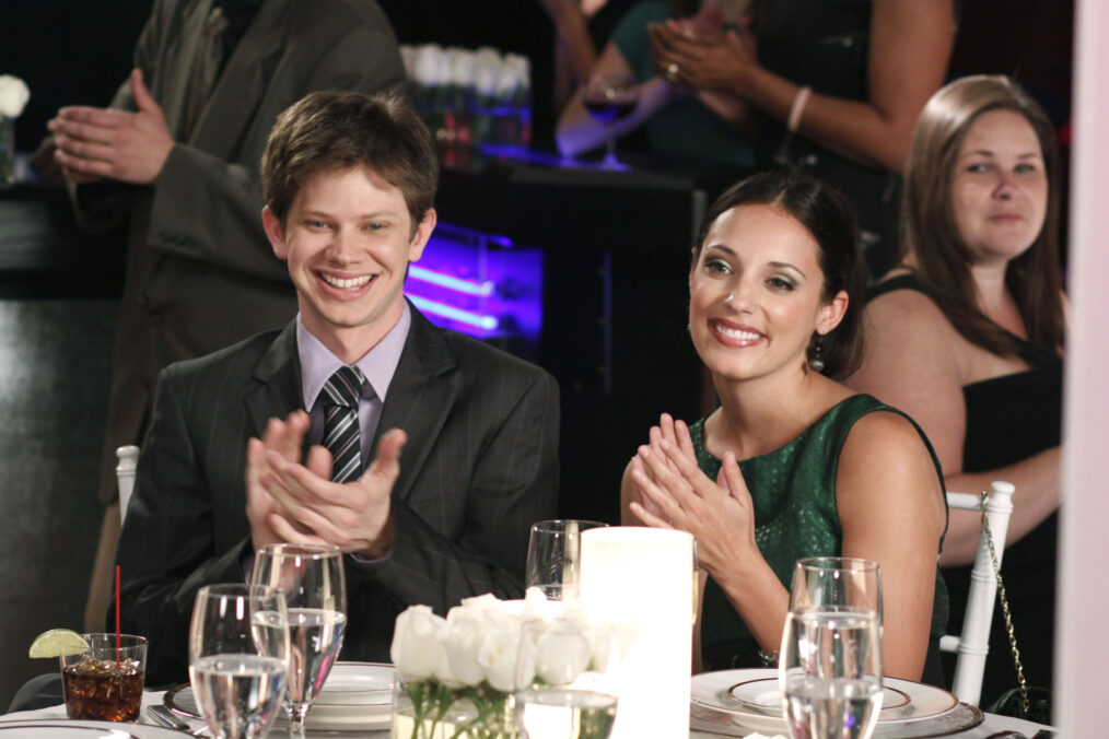 Lee Norris as Mouth and Lisa Goldstein as Millie on 'One Tree Hill'