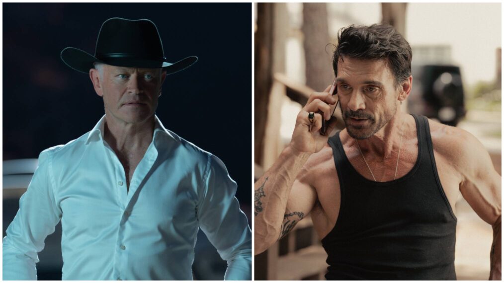 Neal McDonough and Frank Grillo in Tulsa King Season 2