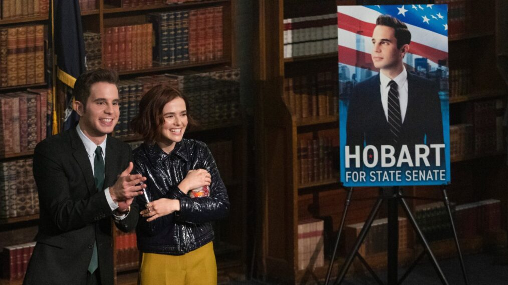 Ben Platt and Zoey Deutch in The Politician Season 2