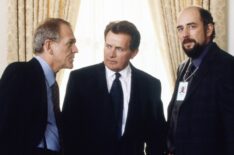 John Spencer, Martin Sheen, Richard Schiff in The West Wing