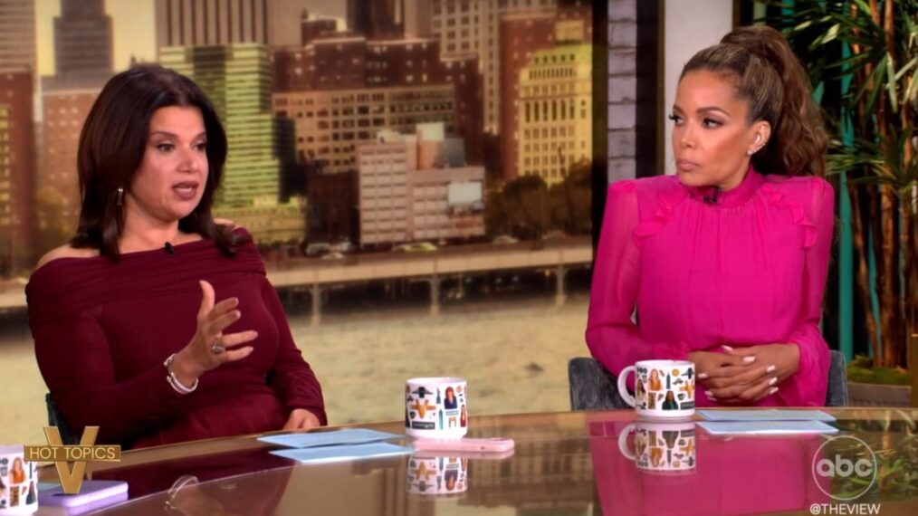 Ana Navarro and Sunny Hostin on The View