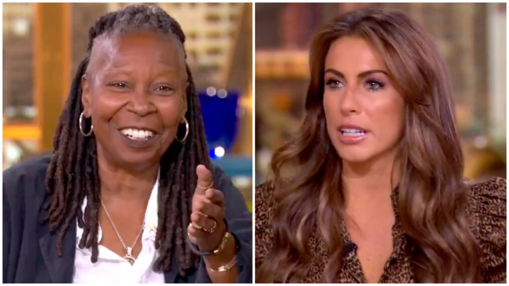 Whoopi Goldberg and Alyssa Farah Griffin on the view