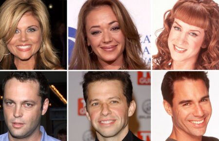 Tiffani Thiessen, Leah Remini, Kathy Griffin, Vince Vaughn, Jon Cryer, and Eric McCormack