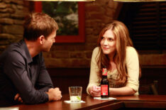 Matt Davis as Alaric Saltzman and Sara Canning as Jenna Sommers in 'The Vampire Diaries'