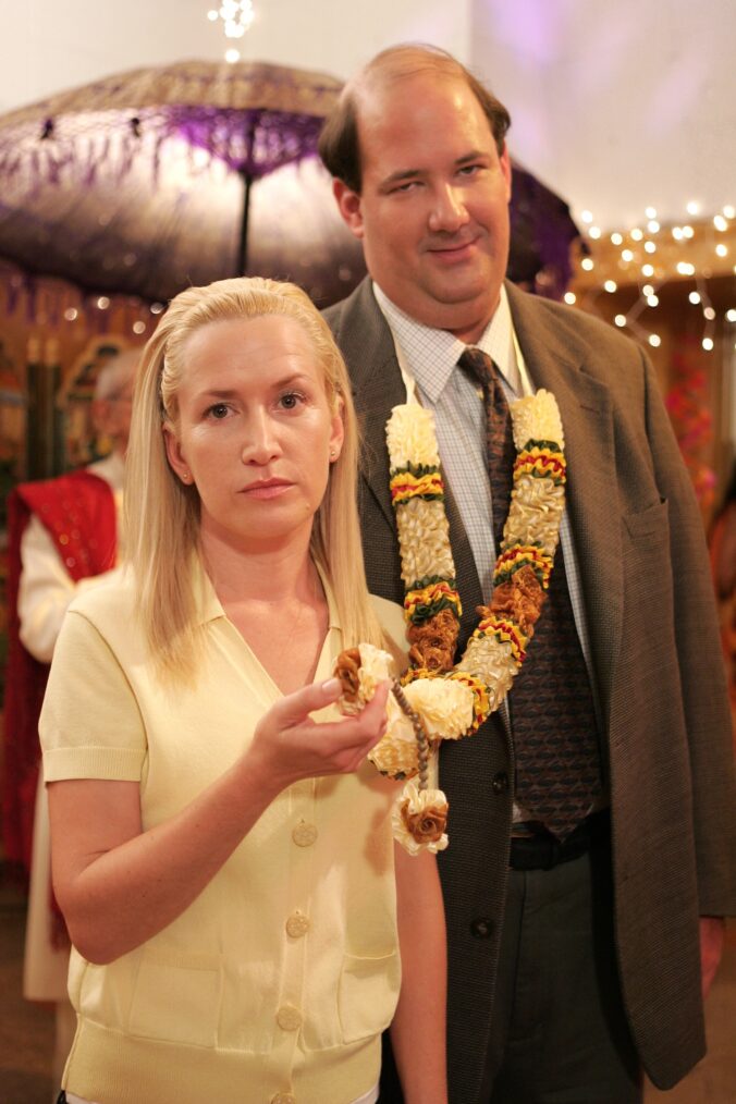 Angela Kinsey and Brian Baumgartner — 'The Office'