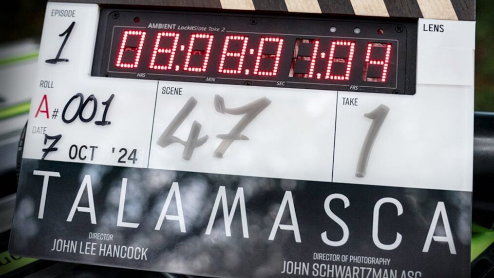 'Anne Rice's the Talamasca' slate