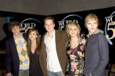 Zach Roerig, Alexandra Chando, Jesse Soffer, Jennifer Landon, and Van Hansis of As The World Turns