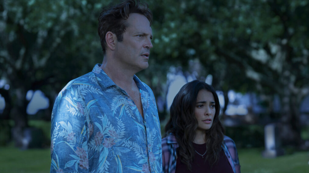 Vince Vaughn and Natalie Martinez in 'Bad Monkey' Season 1 Episode 5