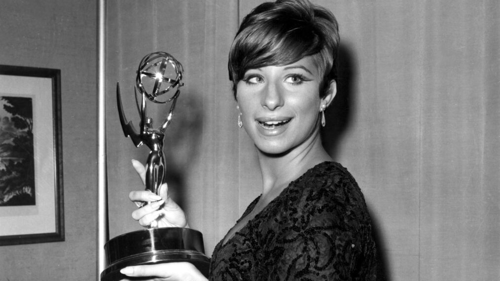 Barbra Streisand with Emmy