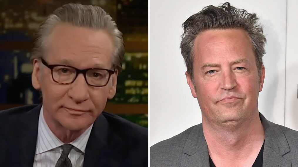 Bill Maher and Matthew Perry