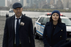 Donnie Wahlberg as Danny Reagan and Marisa Ramirez as Maria Baez in 'Blue Bloods' Season 14 Episode 11 - 'Life Sentence'