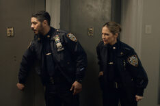 Ian Quinlan as Officer Luis Badillo and Vanessa Ray as Officer Eddie Janko