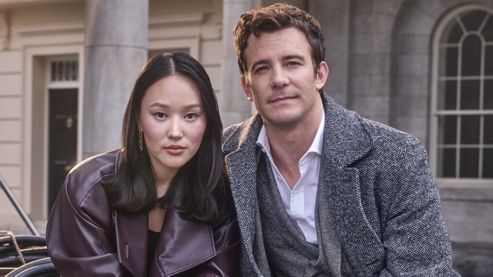 Yerin Ha and Luke Thompson from 'Bridgerton' Season 4