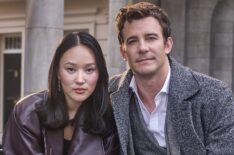 Yerin Ha and Luke Thompson from 'Bridgerton' Season 4