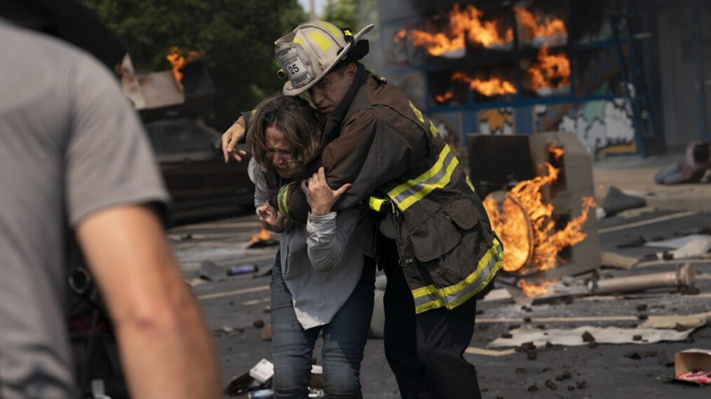 Dermot Mulroney as Chief Dom Pascal — 'Chicago Fire' Season 13 Premiere 