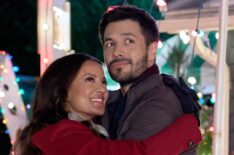 Heather Hemmens and Marco Grazzini in 'Christmas Under the Lights'