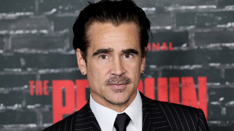 Colin Farrell at the New York City premiere of 'The Penguin'