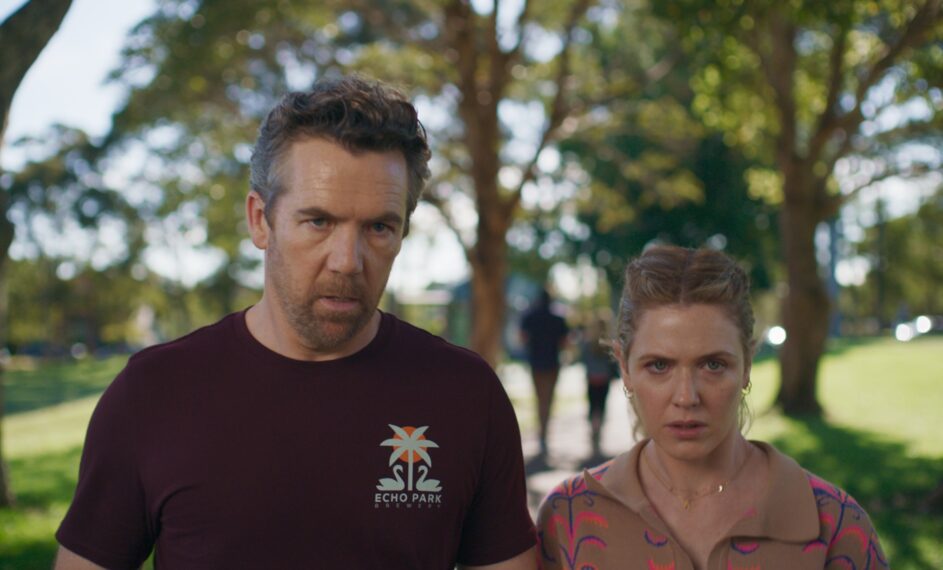 Patrick Brammall and Harriet Dyer in 'Colin From Accounts' Season 2