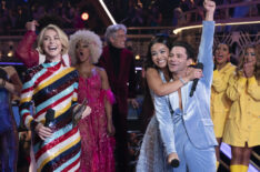 Julianne Hough, Jenn Tran, and Sasha Farber in 'Dancing With the Stars' Season 33 Episode 3 'Soul Train Night'